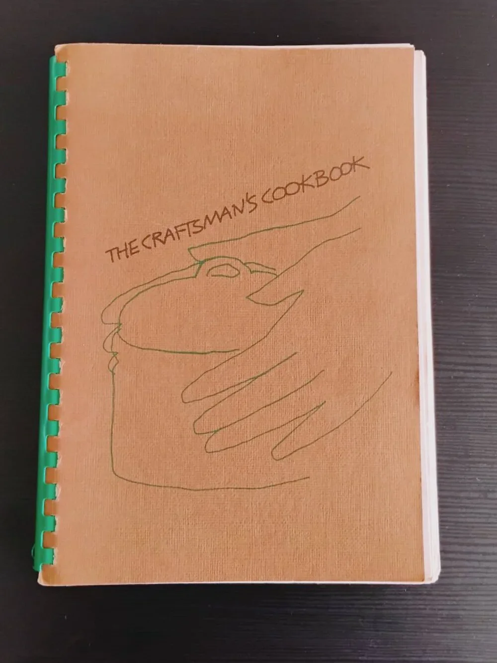 The Craftsman's Cookbook  Vintage 1972